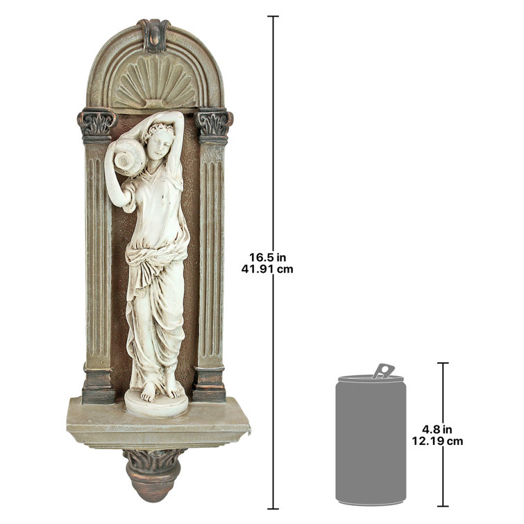 Design Toscano The Dordogne Water Nymph Wall Decor Wayfair.co.uk